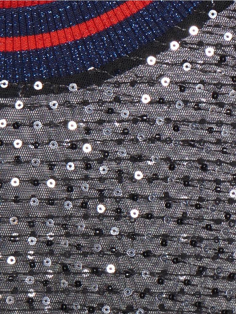 Zoe Karssen Top with sequins black