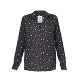 Zoe Karssen Stars all over Bluse schwarz