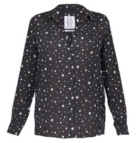 Zoe Karssen Stars all over blouse zwart