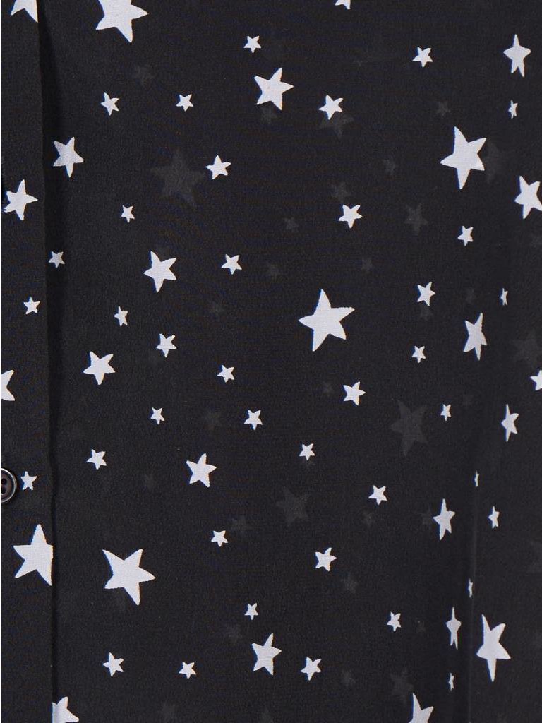 Zoe Karssen Stars all over Bluse schwarz