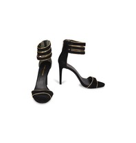 Pierre Balmain Sandalen met high heels zwart