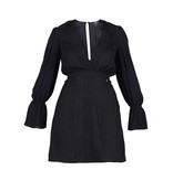 Elisabetta Franchi Dress with lace black