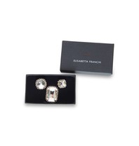 Elisabetta Franchi Set of 3 rings silver