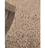 Elisabetta Franchi Lurex top with short sleeves army green