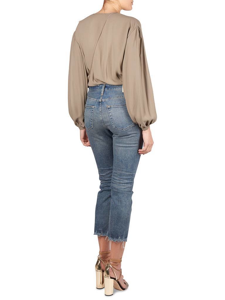 Elisabetta Franchi Crossover body army green