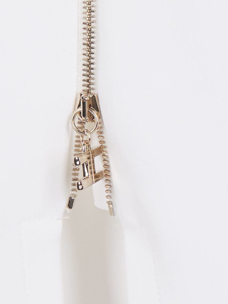 Elisabetta Franchi One-shoulder mini jurk wit