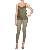 Elisabetta Franchi 5 Pocket broek legergroen