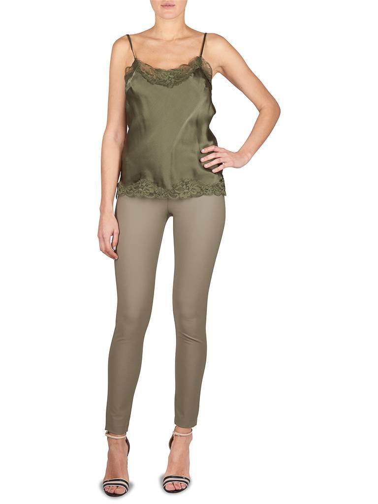 Elisabetta Franchi 5 Pocket Pants army green
