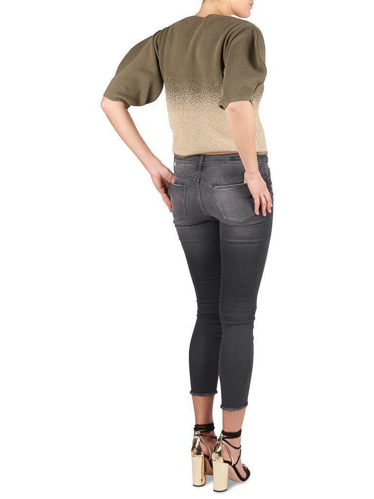 Elisabetta Franchi Strickjacke Armee grün