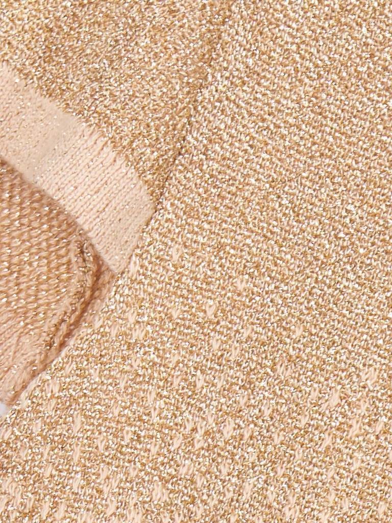 Elisabetta Franchi Knitted cardigan nude
