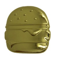 Godert.me Hamburger gold pin