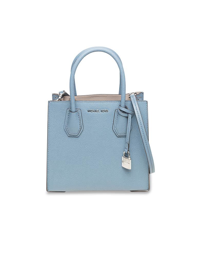 Michael Kors Mercer medium messenger handbag blue