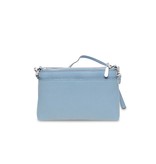 Michael Kors Mercer crossbody tas blauw-zilver