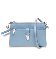 Michael Kors Mercer crossbody bag blue-silver