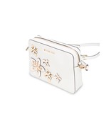 Michael Kors Flower pouches shoulder bag white