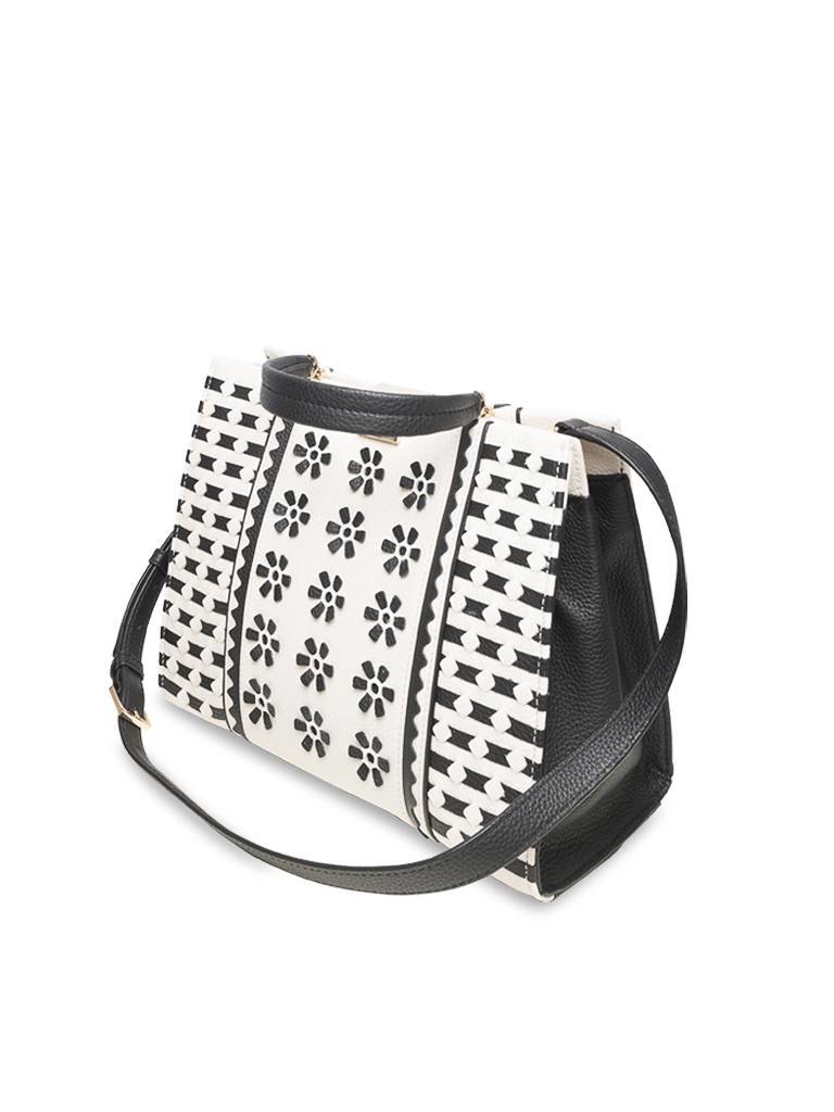 Kate Spade Bryant court etta handbag off-white