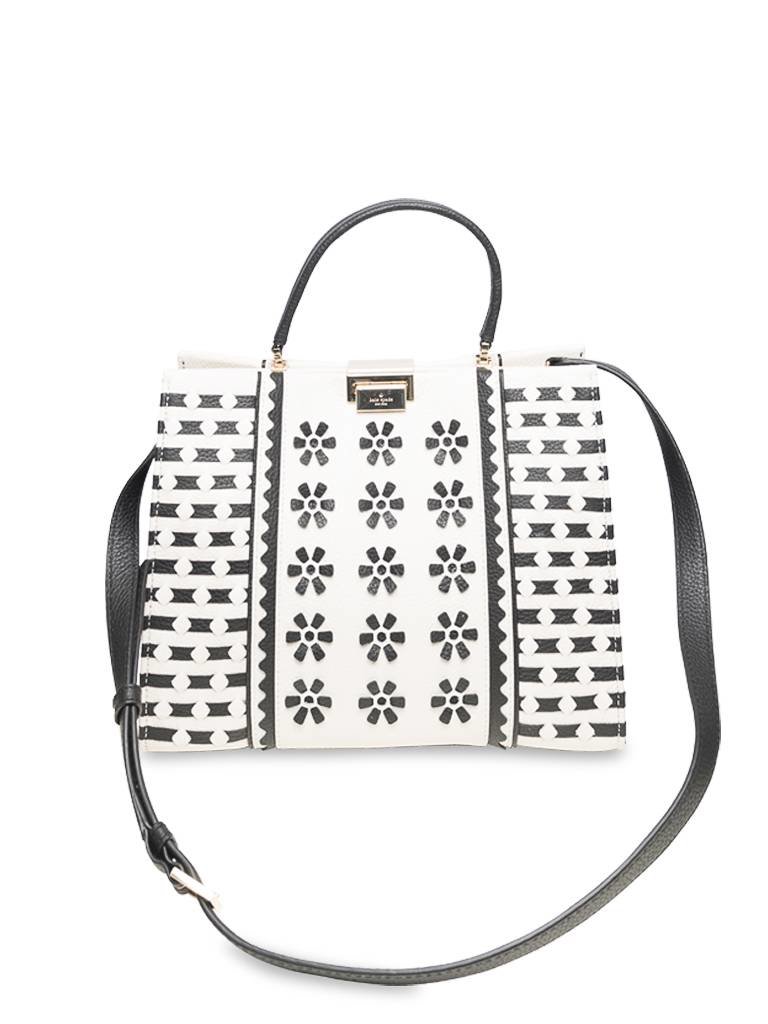 Kate Spade Bryant court etta handbag off-white