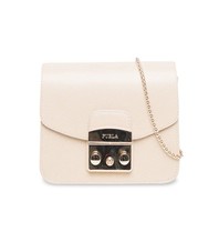 Furla Metropolis crossbody mini bag beige