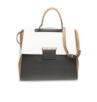 Furla Artesia top handle Handtasche weiß