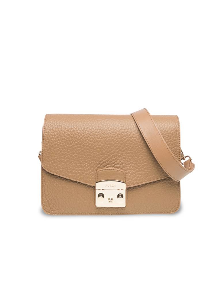 Furla Metropolis crossbody bag camel bruin