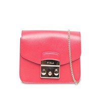 Furla Metropolis crosbody mini bag rood