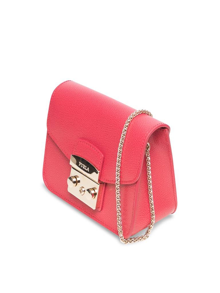 Furla Metropolis crosbody mini bag rood