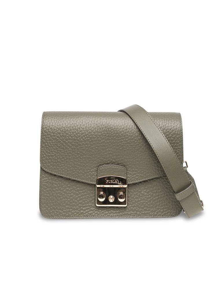 Furla Metropolis Schultertasche armee grün