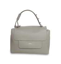 Furla Capriccio top handle handbag dark beige