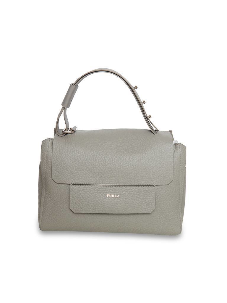 Furla Capriccio top handle handbag dark beige
