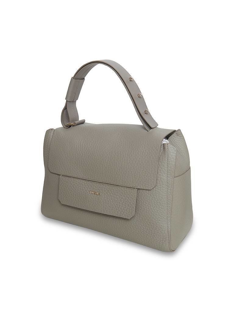 Furla Capriccio top handle handtas donker beige