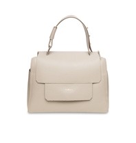 Furla Capriccio top handle handbag beige