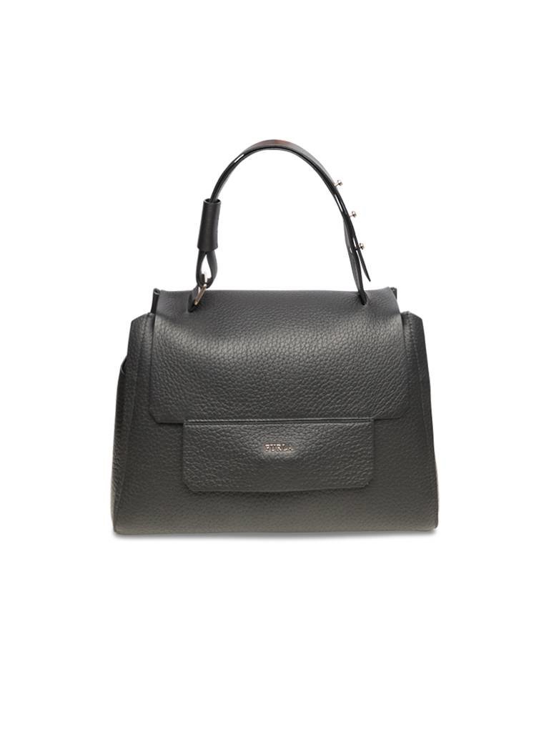 Furla Capriccio top handle handbag black