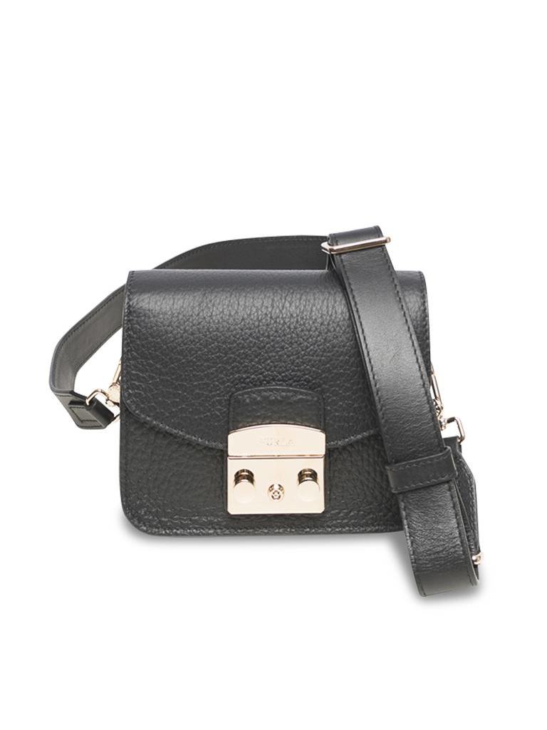 Furla Metropolis Umhängetasche schwarz