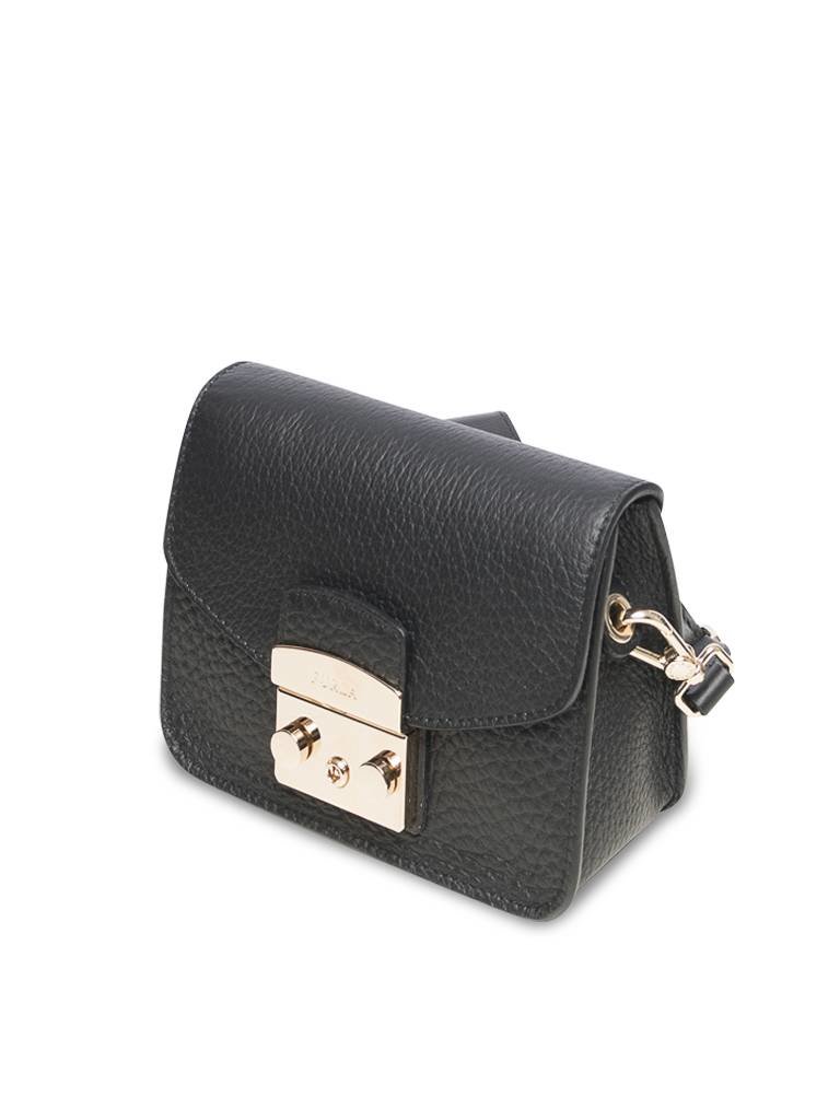 Furla Metropolis Umhängetasche schwarz