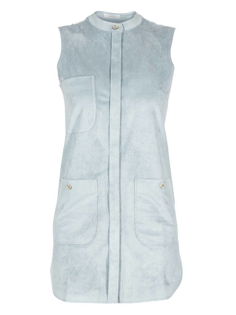 Áeron Korte a-lijn jurk grijs