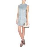 Áeron: Mini A-line dress grey