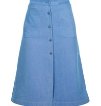 Áeron A-line skirt blue