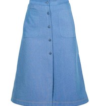 Áeron A-line skirt blue