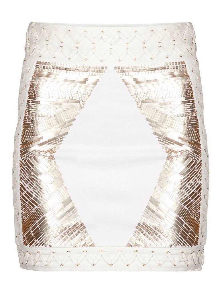 Pierre Balmain Mini rok wit