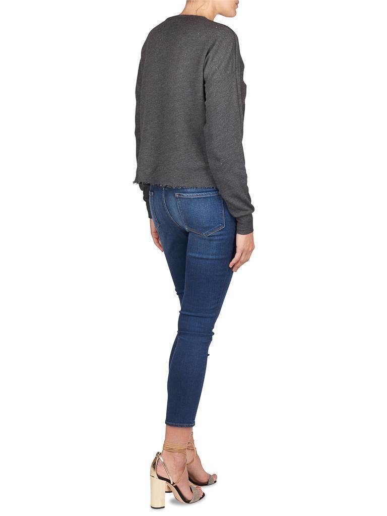 Wildfox Grocery list sweater zwart