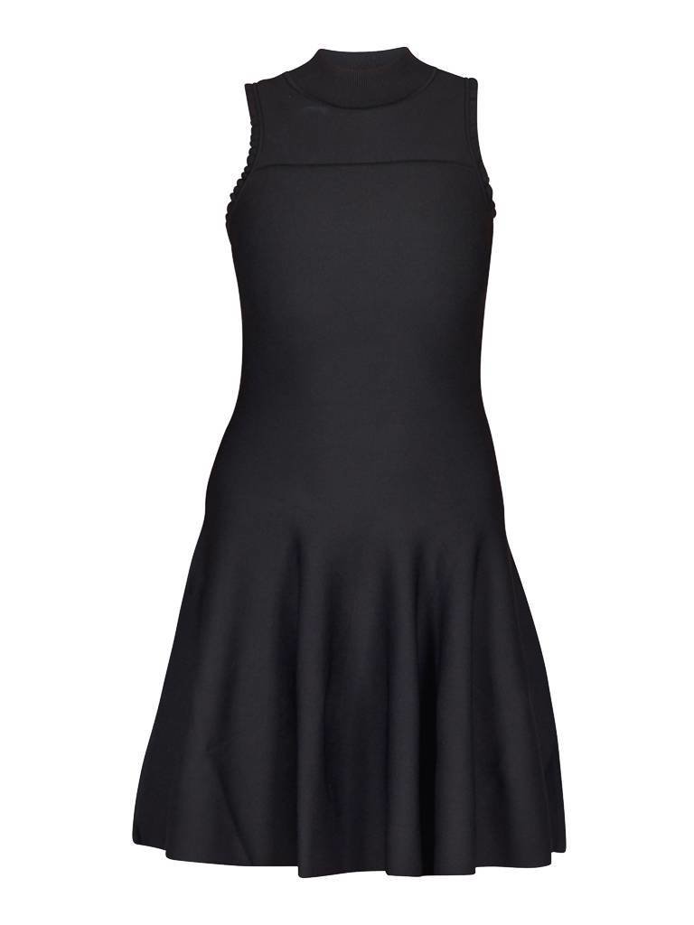 Carven Sleeveless knit dress black