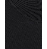 Carven Ärmellos Strickkleid schwarz