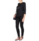 Elisabetta Franchi Blouse with silk detail black