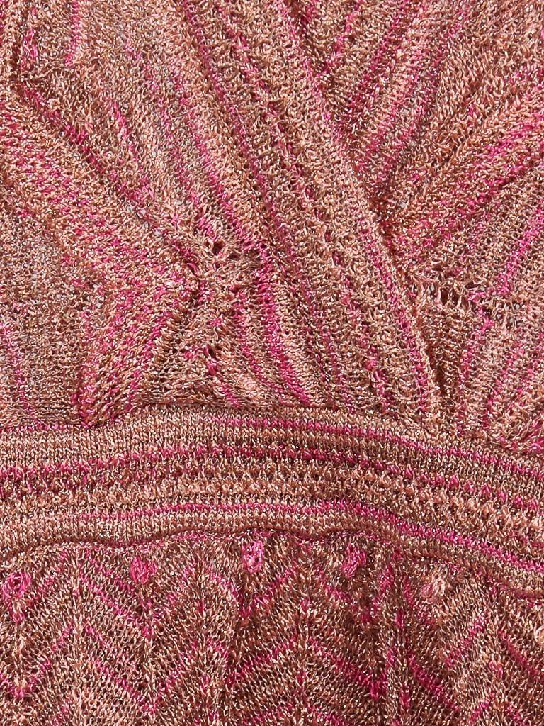 M Missoni V-hals pullover roze