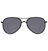 Le Specs Luxe Empire Sonnenbrille mattschwarz