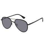 Le Specs Luxe Empire Sonnenbrille mattschwarz