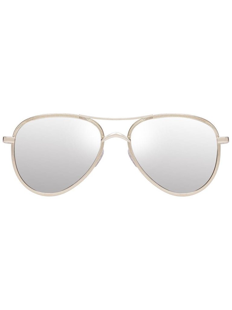 Le Specs Luxe Empire Sonnenbrille gold