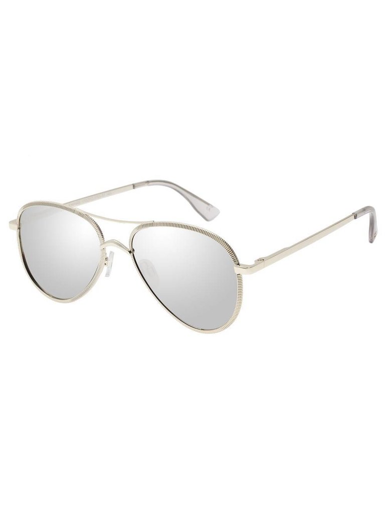 Le Specs Luxe Empire zonnebril goud