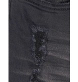 Elisabetta Franchi Jeans with destroyed details dark grey