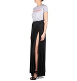 Elisabetta Franchi Lurex plissérok zwart